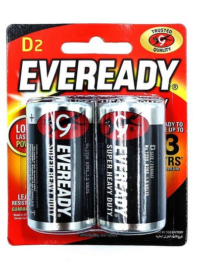 Buy Eveready Heavy Duty R20 Battery - Pack of 2 in Egypt