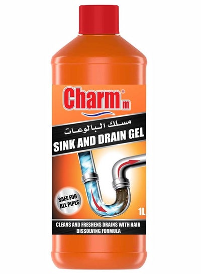 Buy Charmm Sink and Drain Gel 1L in UAE