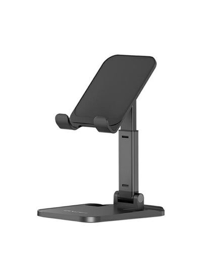 Buy Folding Aluminum Table Stand for Smartphone Tablet Awei X11 Black in Egypt