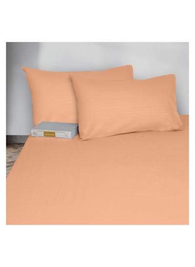 Buy Flat Bed sheet Set Plain 4 pieces size 240 x 250 cm Model 011 from Family Bed in Egypt