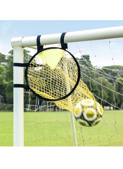 اشتري Football Goal Football Target And Bag - 2 IN 1 Football Net, 60cm Soccer Target Goal Football Kicking Net With Adjustable Straps, Football Throwing Target For Kids Adults, Soccer Training Equipment في السعودية