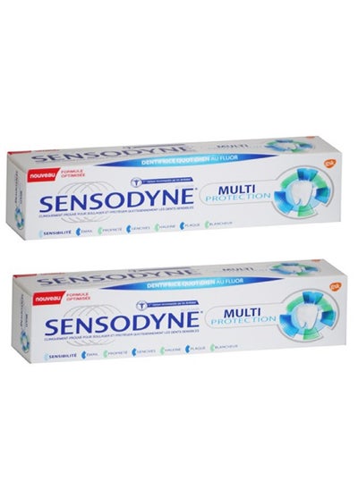 Buy 2 Piece Set Multi Protection Toothpaste 2 X 75ml in Saudi Arabia