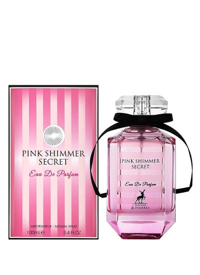 Buy Maison Alhambra Pink Shimmer Secret 100 ml Eau de Parfum – Women in Saudi Arabia