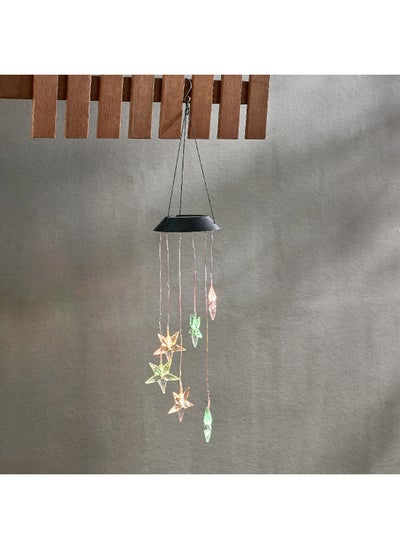 Buy Lyn Solar LED Star Chimes with Rechargeable Battery 80 cm in UAE