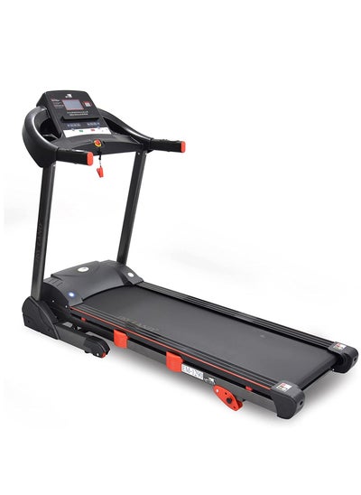 Buy Fitness Foldable Treadmill Running Machine For Home Use | 5.0 HP Peak With 3-Level Incline & Bluetooth Speaker in UAE