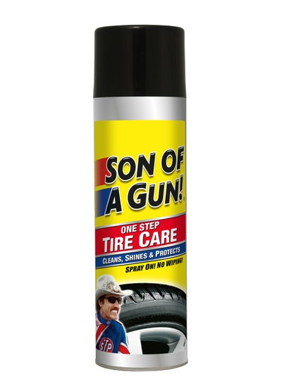 اشتري Son Of A Gun One Step Tire Care 600Ml - Cleans, Shines, And Protects, 1 Piece في الامارات