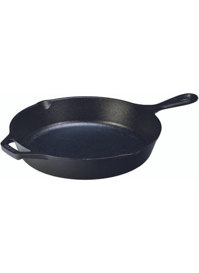 Buy Lodge Cast Iron Skillet Pre-Seasoned Skillet/Frying Pan, Black, 10.25 Inch, Round, Cast Iron,L8Sk3 in UAE