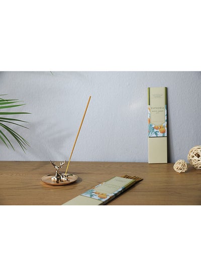 اشتري Euphoria White Amber Lily 30 Incense Sticks Yellow في الامارات