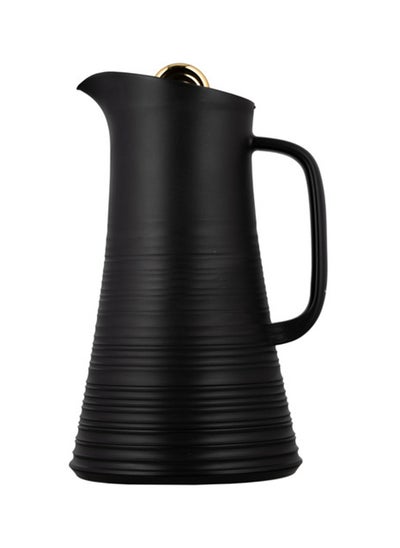 Buy DEVA  Coffee And Tea Vacuum Flask , Size: 1.0 Liter, Color: Black in Saudi Arabia