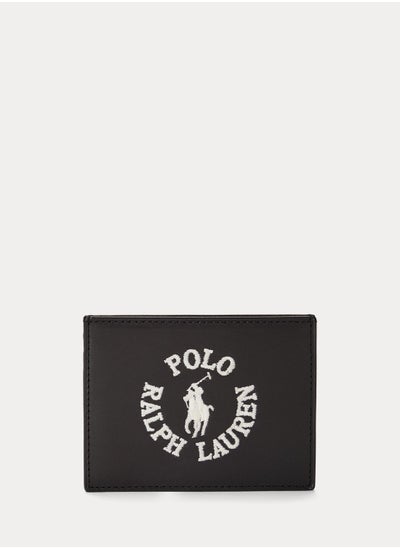 Buy Logo Nappa Leather Card Case in Saudi Arabia