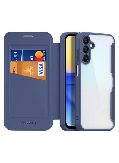 Buy DUX DUCIS Skin X Pro Series Case for Samsung Galaxy A15 5G/4G With Wireless charger - Blue in Egypt