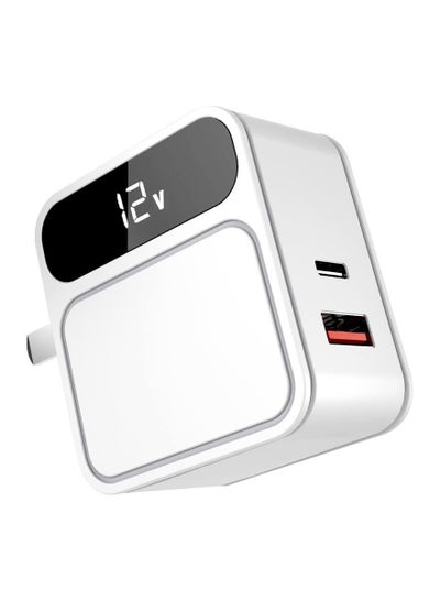 Buy Aspor A-835 Fast Charging Wall Charger with Micro USB Cable - White in Egypt