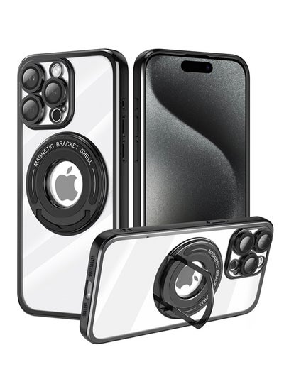 Buy iPhone 14 Pro Max Case, Clear Magnetic Phone Cases with Camera Lens Protector [Compatible with MagSafe] Soft TPU Slim Shockproof Protective Cover Women in UAE