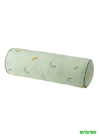 Buy Cushion banana pattern pale green 80 cm in Saudi Arabia
