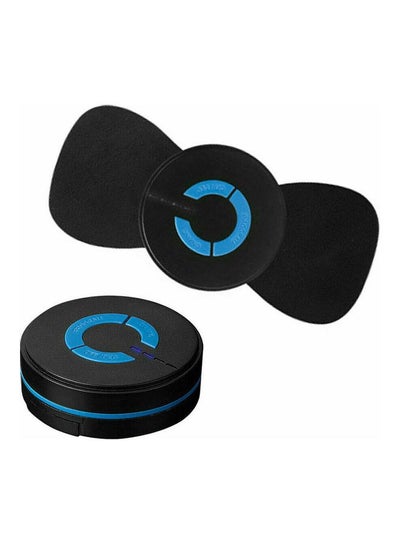 Buy Neck Electric Massager TENS Massage Stickers Portable Mini Shoulder and Back Massage Relieve Fatigue Black in UAE