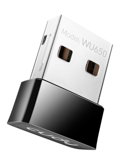 اشتري AC650 650 Mbps USB WiFi Adapter for PC, 5GHz/2.4GHz Wireless Dongle, WiFi Wireless Adapter for Laptop - Nano Size, Compatible with Windows XP / 7/8.x /10/11, Mac OS في الامارات