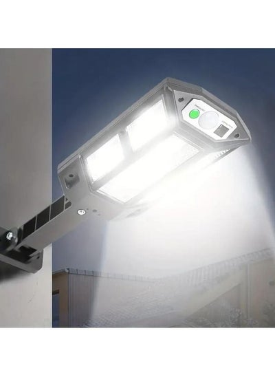 اشتري إضاءة حائط بمصابيح LED تعمل بالطاقة الشمسية ليل نهار مزودة بمستشعر للحركة أسود في السعودية