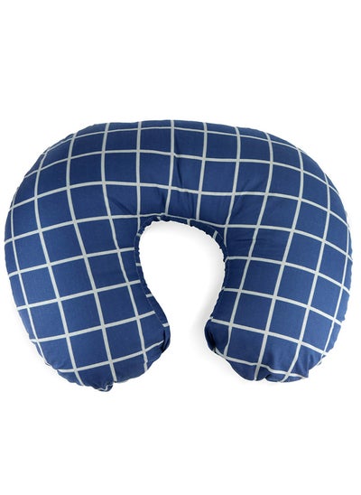 Buy Kidz Klub Harry Check Nursing Pillow -100% Cotton Printed Kids  Design -Nursing Support for Breastfeeding Bottle Feeding and Bonding- Size :  60 x 58 x 15cm in UAE