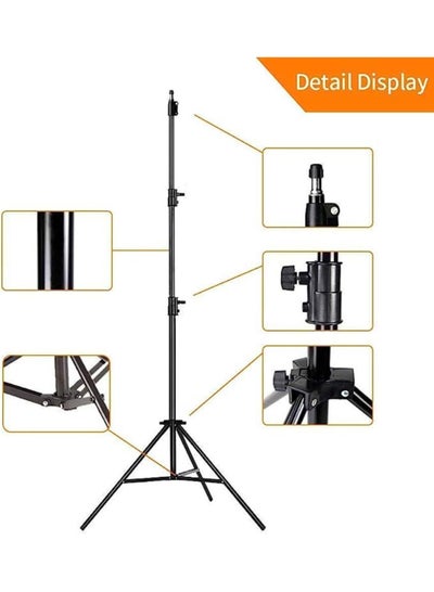 Buy 4-Meter Heavy-Duty Floor Stand for Cameras and Lights in Egypt