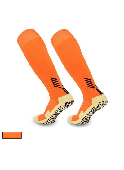 اشتري Football Socks Sports Over The Knee Socks Compression Compression Sports Socks Over The Knee Men And Women Running Training Football Thick Warm Socks (One Pair) في السعودية