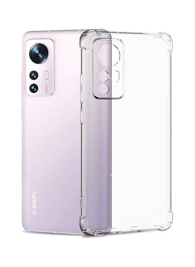 اشتري Protective Case For Xiaomi Mi 12 Cover /  Mi 12 X Cover Clear With Bumper Edges في الامارات