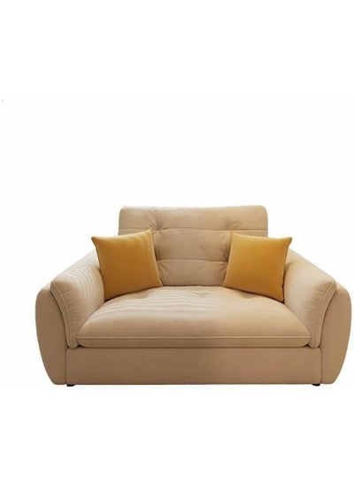 Buy Tufted Modern Style Sofa with Pillow Top Arm and Cushions in UAE