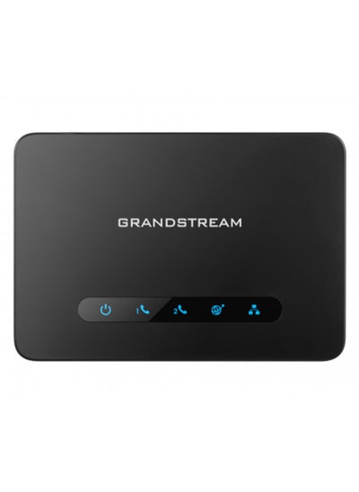 اشتري Grandstream HT812 2 FXS Analog Telephone Adapter VoIP FAX Gateway WAN LAN في الامارات