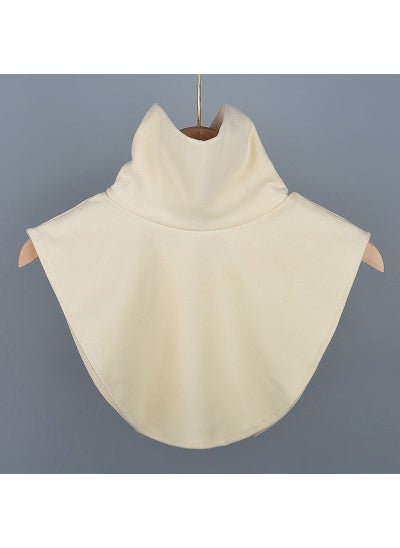 Buy Versatile Womens Detachable Collar Scarf Autumn WinterA02 apricot [autumn and winter plus thick velvet]] A02 apricot [autumn and winter plus thick velvet]] in Saudi Arabia