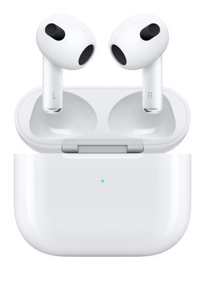 Buy AirPods (3rd generation) With Lightning Charging Case - White in Egypt