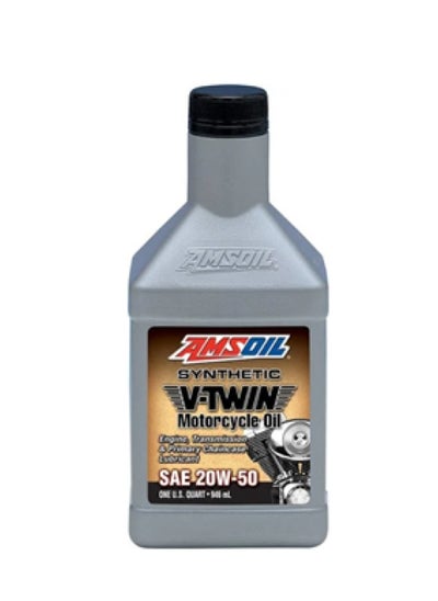 Buy Amsoil V-Twin 20W50 Fully Synthetic Motorcycle Oil in Saudi Arabia