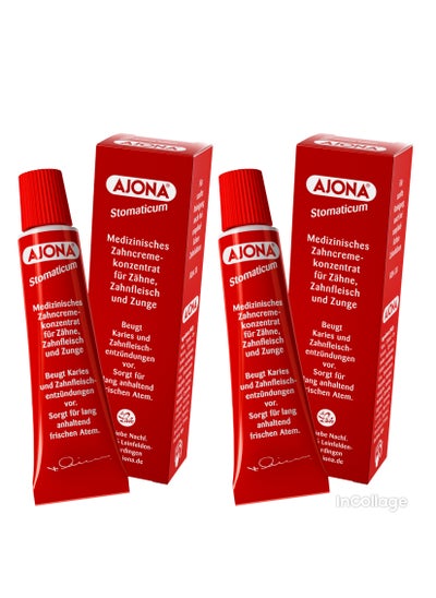 Buy Ajona toothpaste concentrate fluoride-free, 25 ml in UAE