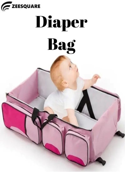 Buy Diaper Bag Backpack Baby Travel Bag Organizer Portable Maternity Bag in UAE