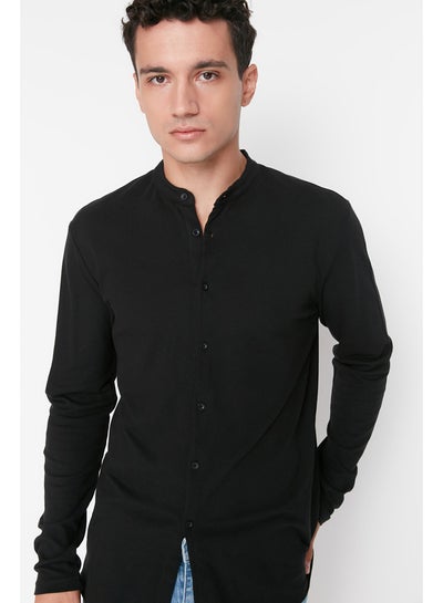 Buy Shirt - Black - Fitted in Egypt