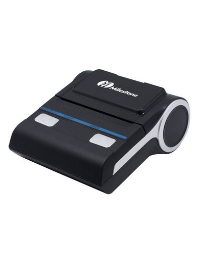 Buy Milestone Portable 80mm Receipt Printer Black in Saudi Arabia