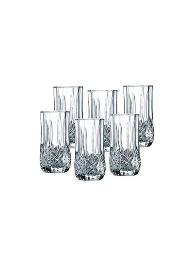 Buy Shop set of 6 pcs transparent Breton lemonarc THKH095 in Egypt