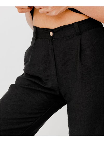 اشتري Black Linen Pants في مصر