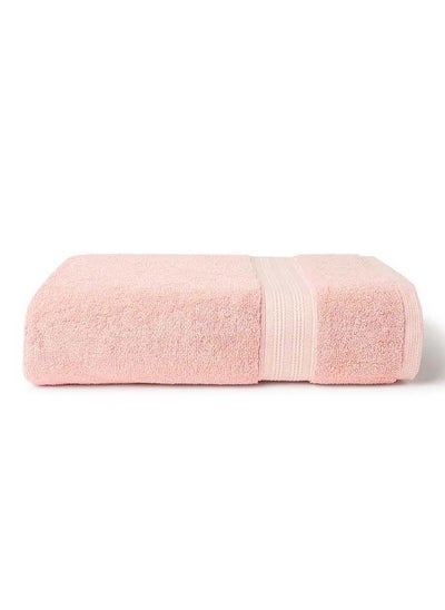 Buy Towel Bath  550 GSM 100% Combed Cotton Terry Hand  50x90 cm Gentle Touch Extremely Absorbent Every Day Use Bravo Pink in UAE