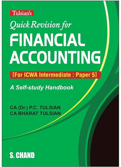 Buy Tulsian's Quick Revision for Financial Accounting in UAE