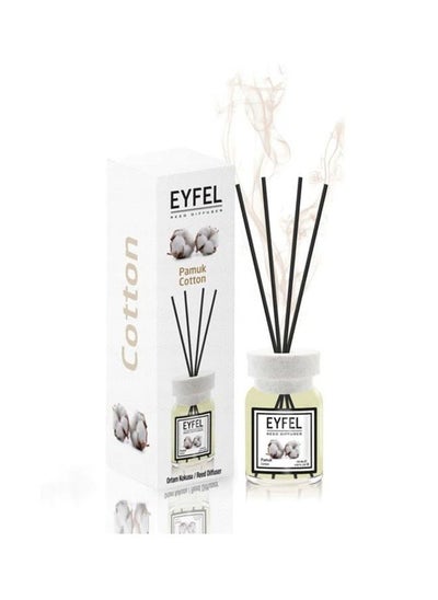 Buy Eyfel Reed Diffuser Cotton Room Air Freshener 120ml in UAE