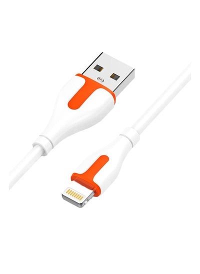 Buy LS571 Fast Charging Data Cable Lightning To USB-A, 1M Length - Multicolour in Egypt