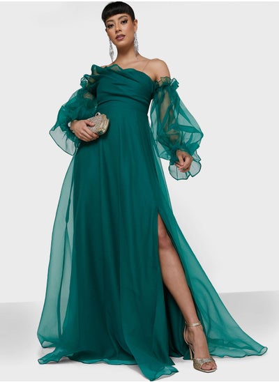 Buy Tulle Off Shoulder Dress in UAE