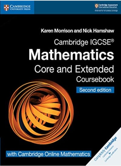 اشتري Cambridge Igcse (R) Mathematics Core And Extended Coursebook With Cd-Rom And Igcse Mathematics Onlin في الامارات