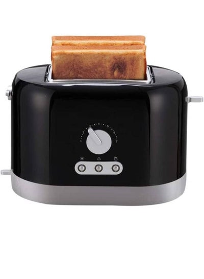 Buy 2 Slice Bread Toaster - Countertop Toaster | Heating Control | Detachable Crumb Tray 870 W in UAE