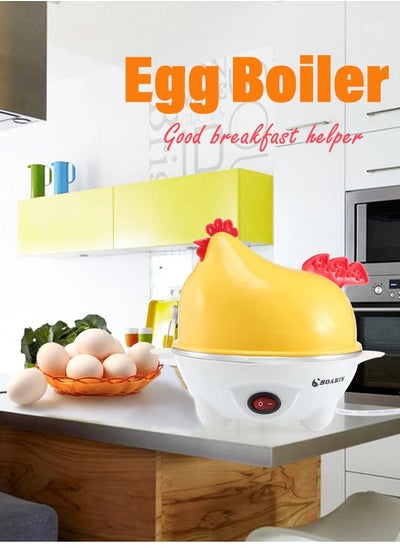 Buy Egg Cooker White/Clear in Saudi Arabia