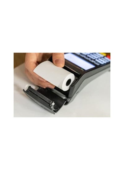 Buy 100 Rolls of POS Thermal Paper for 58mm Mini Thermal POS Printers and Square Terminal Credit Card Machines in UAE