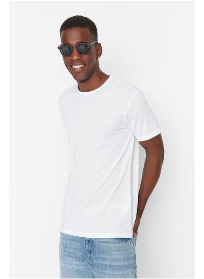 Buy Man T-Shirt White in Egypt