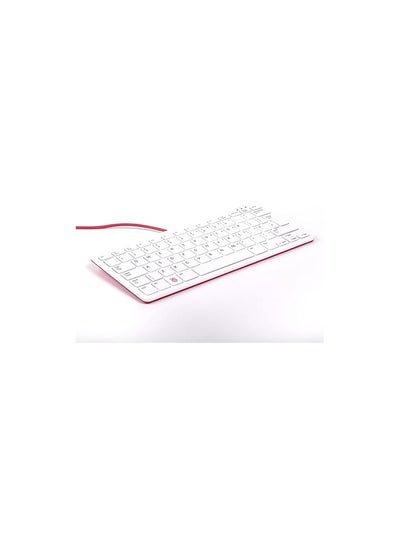 Buy Official Raspberry Pi Keyboard - UK Version (Red/White) in UAE