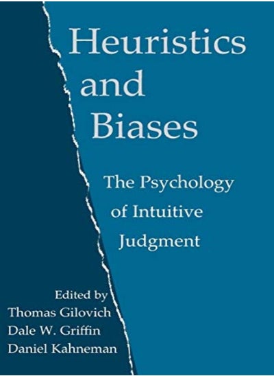 Buy Heuristics And Biases: The Psychology Of Intuitive Judgment in UAE