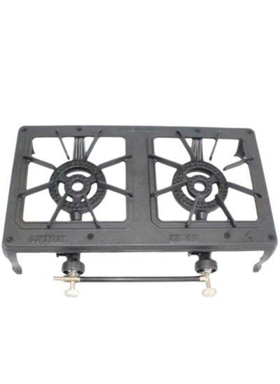 Buy Portable Double Cast Iron Gas Stove in Saudi Arabia