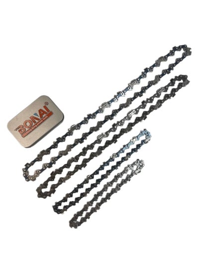 اشتري Mini 4 Inch Cordless Chainsaw Replacement Chain Black/Silver في الامارات